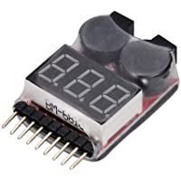 Tester- probador de voltaje de baterías LiPo 1S-8S